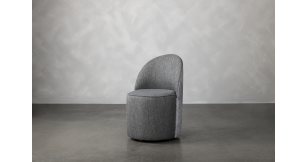 Lennon Dining Chair, Grey Geometric