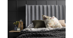 Hailey Queen Headboard, Grey