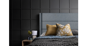 Maggie King Headboard, Grey