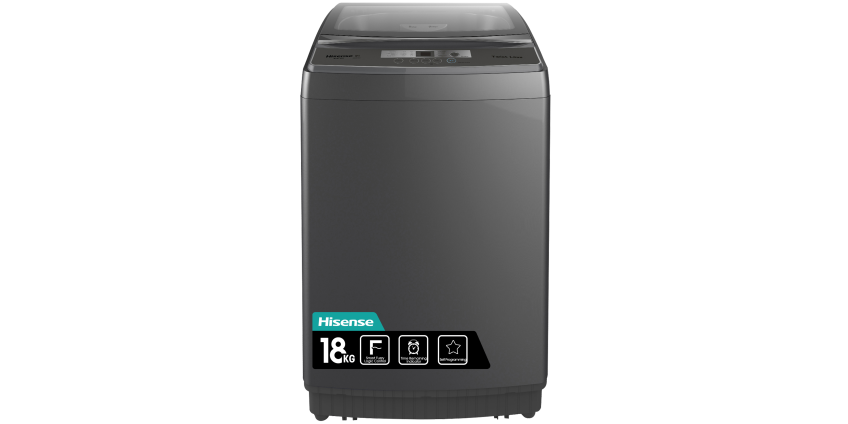 hisense top loader washing machine 18kg